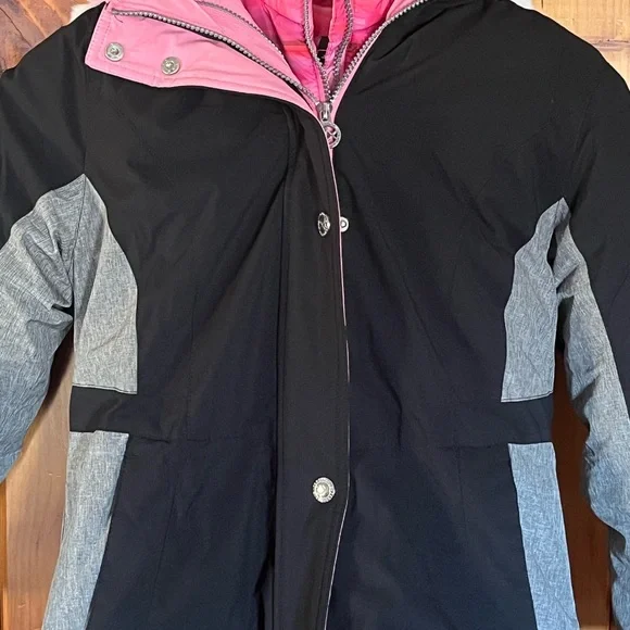 Girls ZeroXposur Heavyweight Faux Fur Hooded 2-in-1 Jacket. - Picture 2 of 7